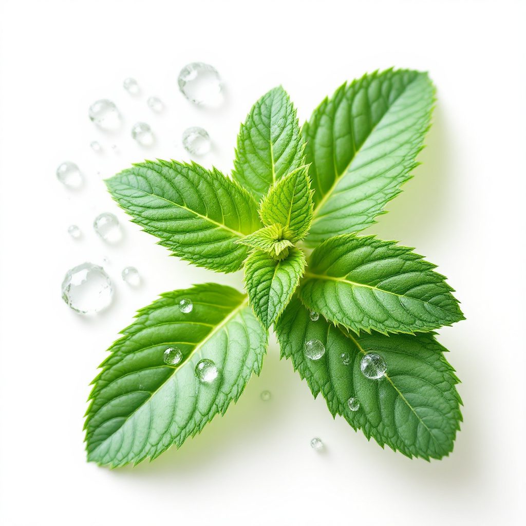 Menthol-Kristalle