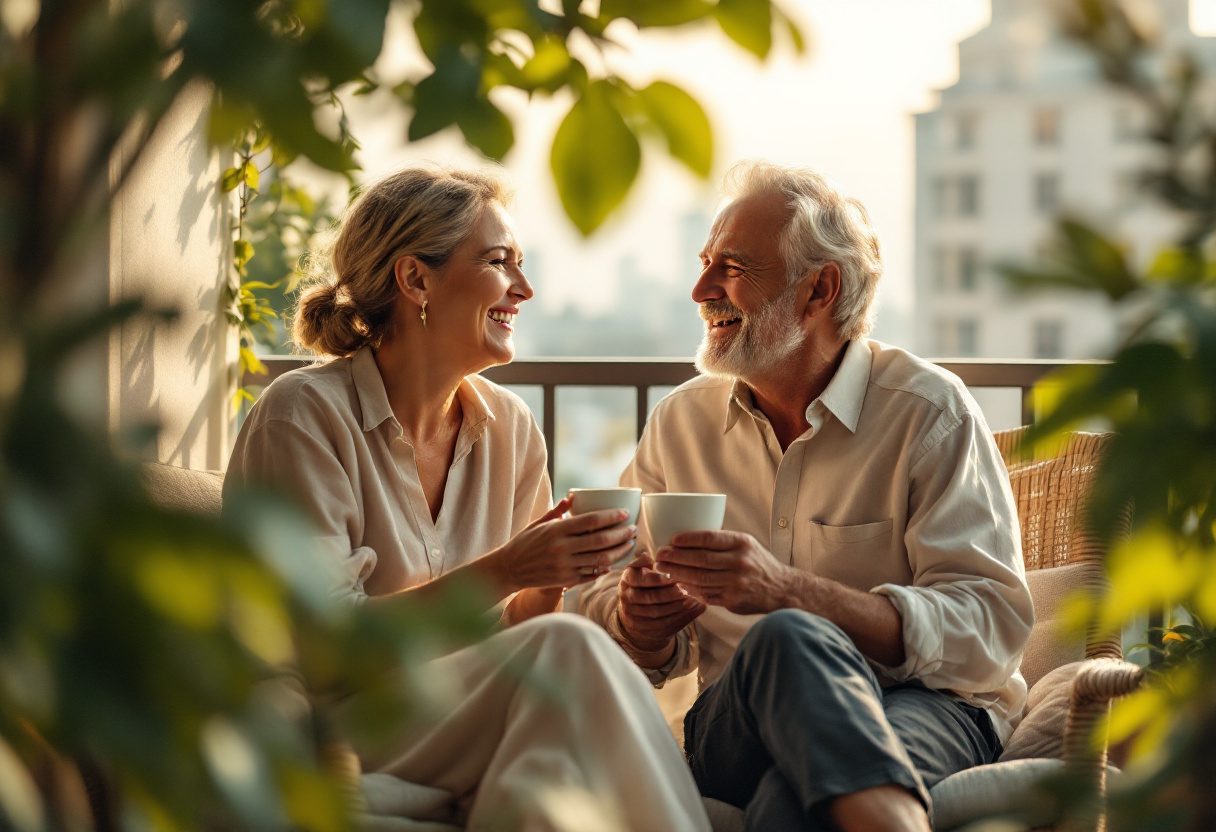 Men's lifestyle image with supplement