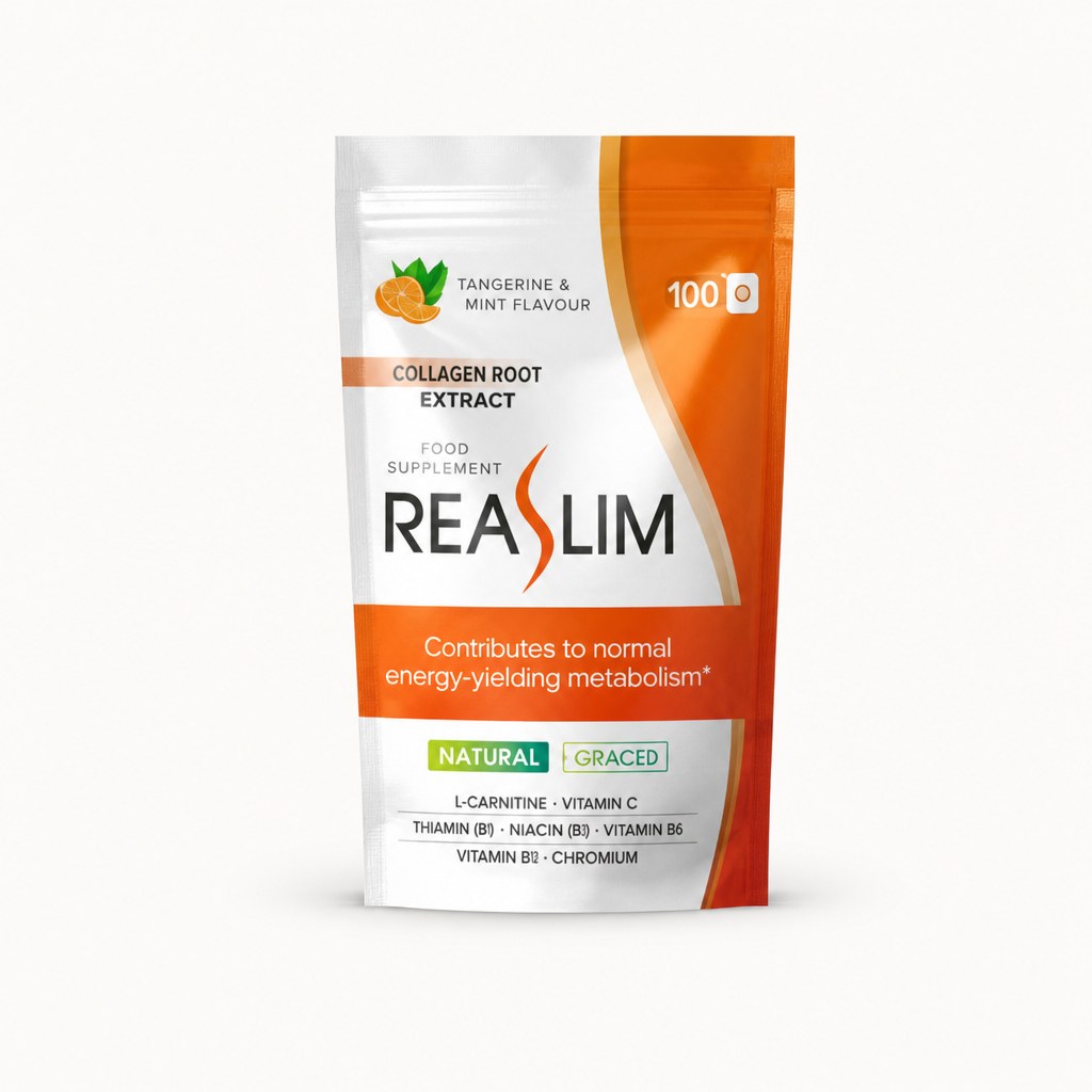 Reaslim – praktische poedermix met mandarijn en munt