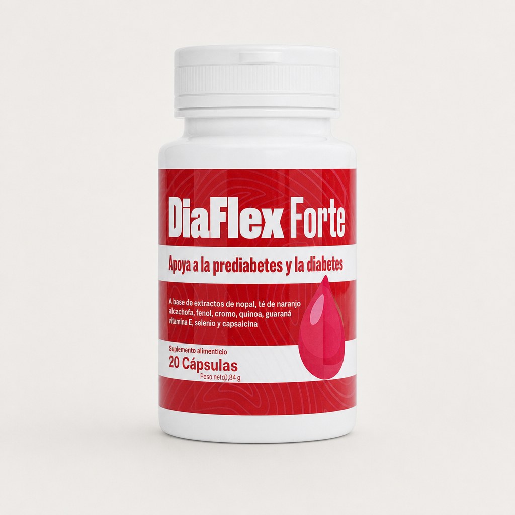 Diaflex Forte: practicidad en cápsulas para tu día a día