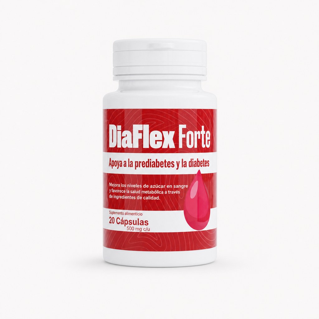 Diaflex Forte, cápsulas para acompañar su constancia