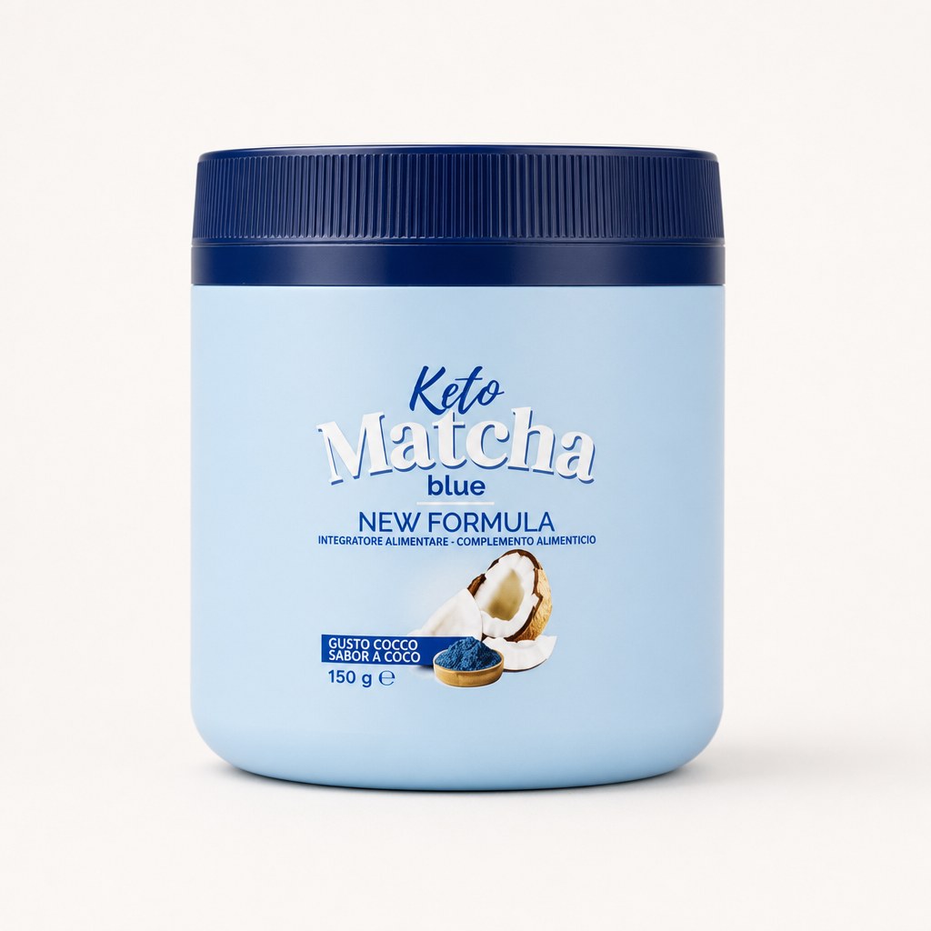 Keto - Matcha Blue: semplicità e praticità ogni giorno