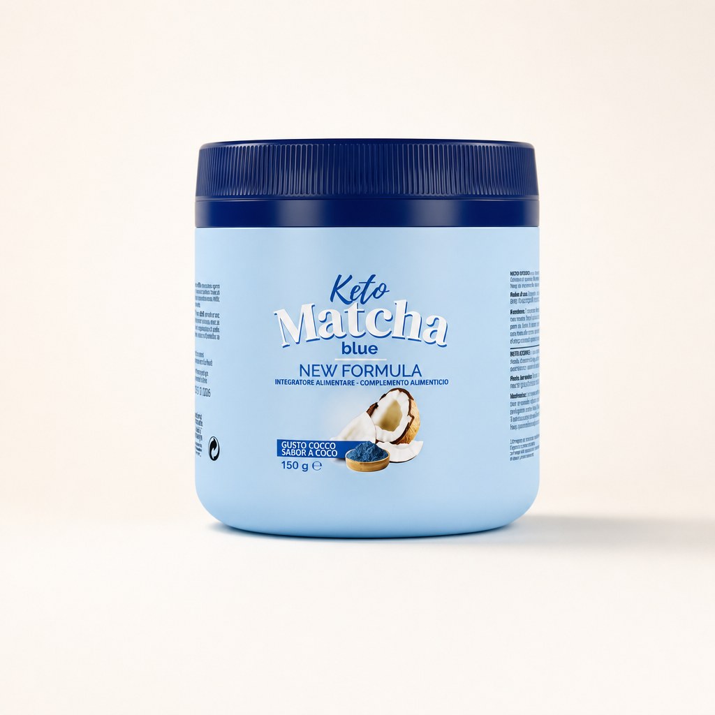 Keto - Matcha Blue: semplicità e praticità ogni giorno