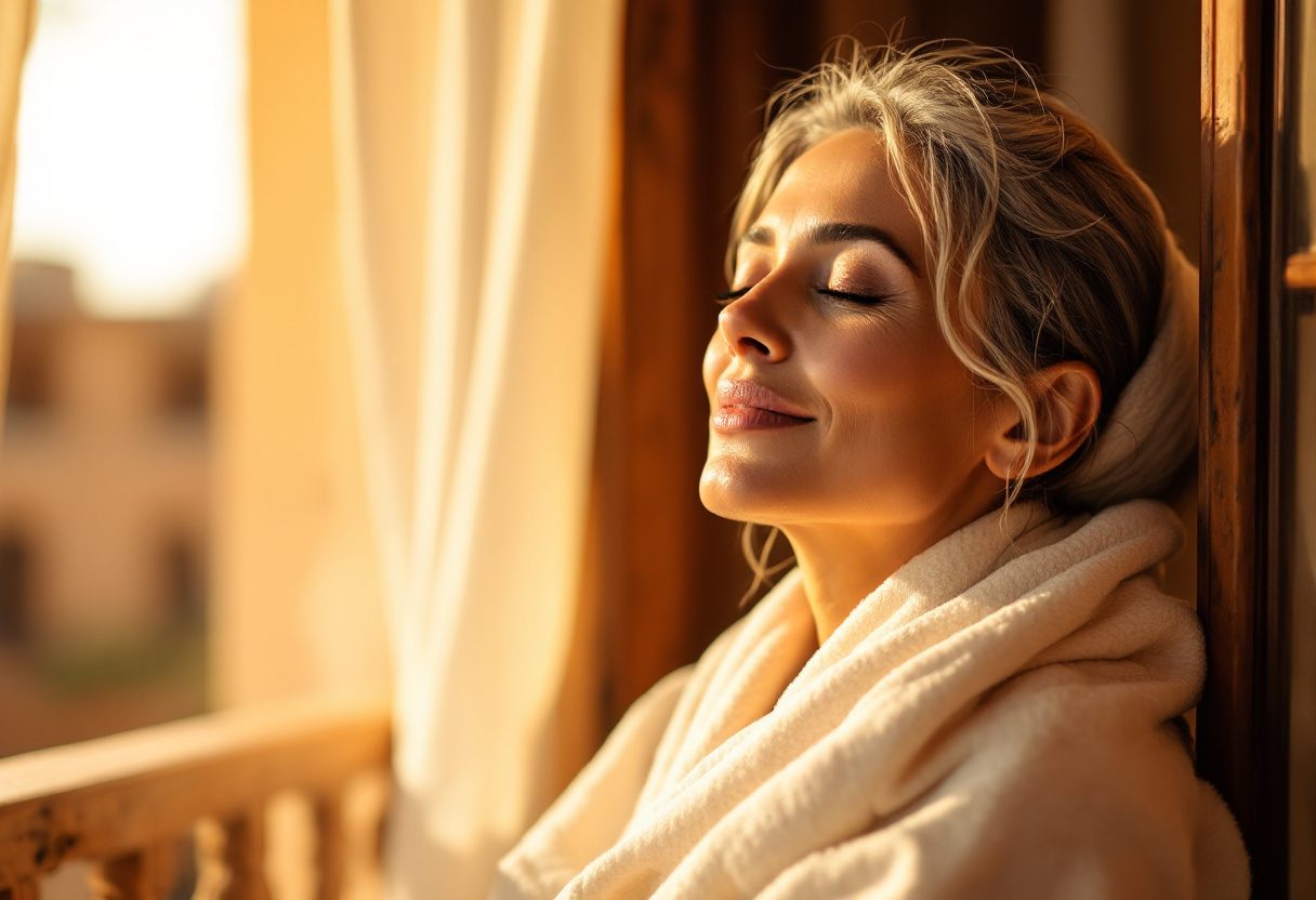 صورة نمط حياة ثانية توضح الراحة بعد استخدام Perfuckt Gel