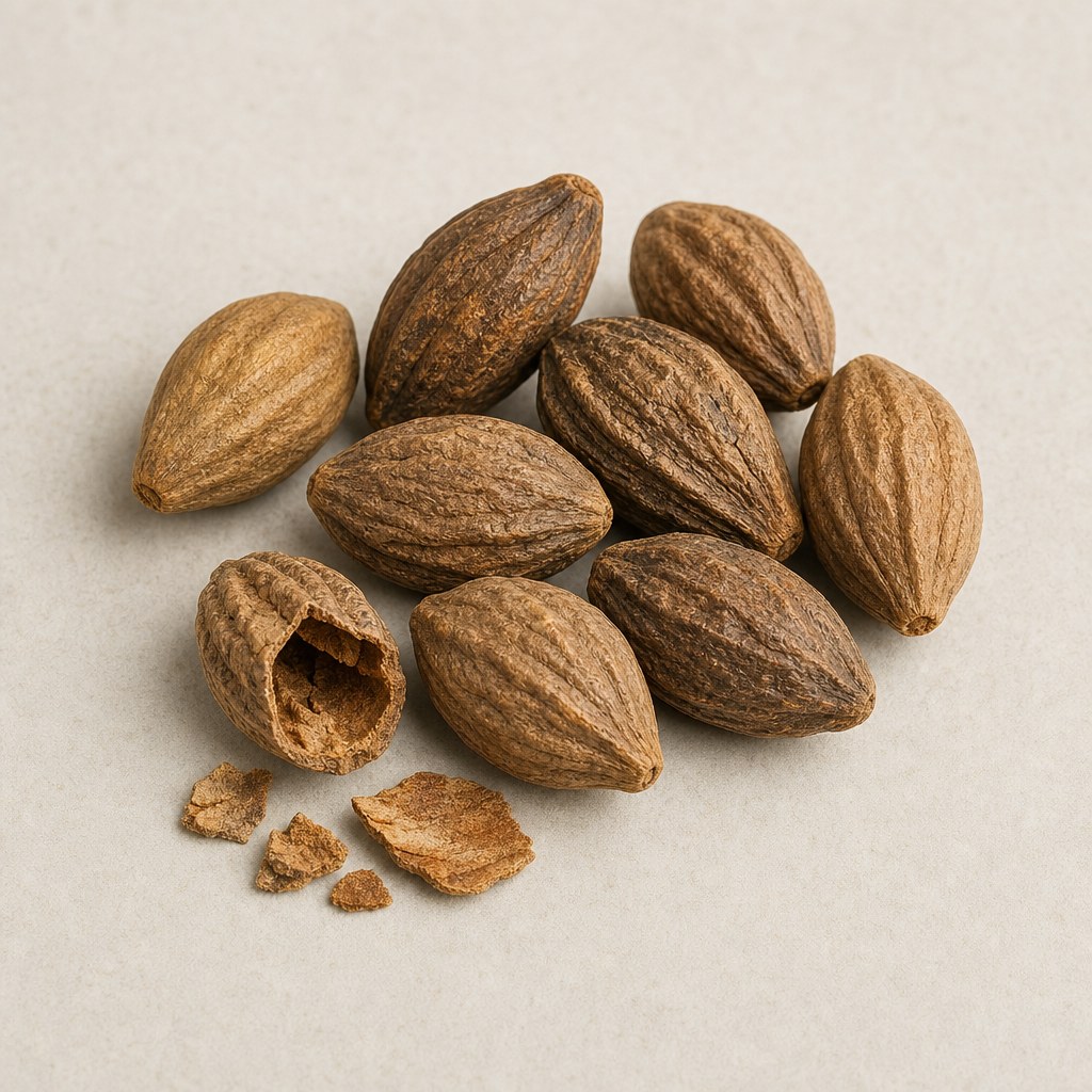 ثمار ترميناليا تشيبولا المجففة.