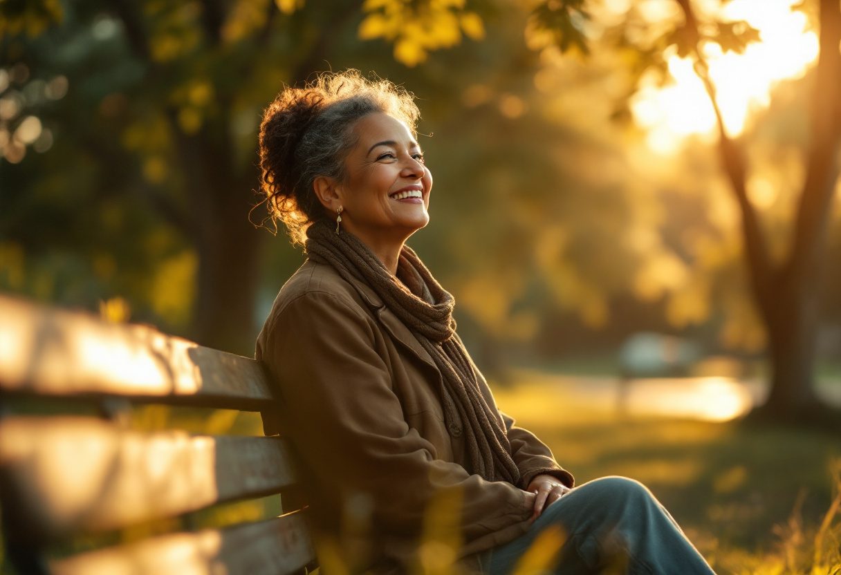 Lifestyle image illustrating Glycofortin supplement routine