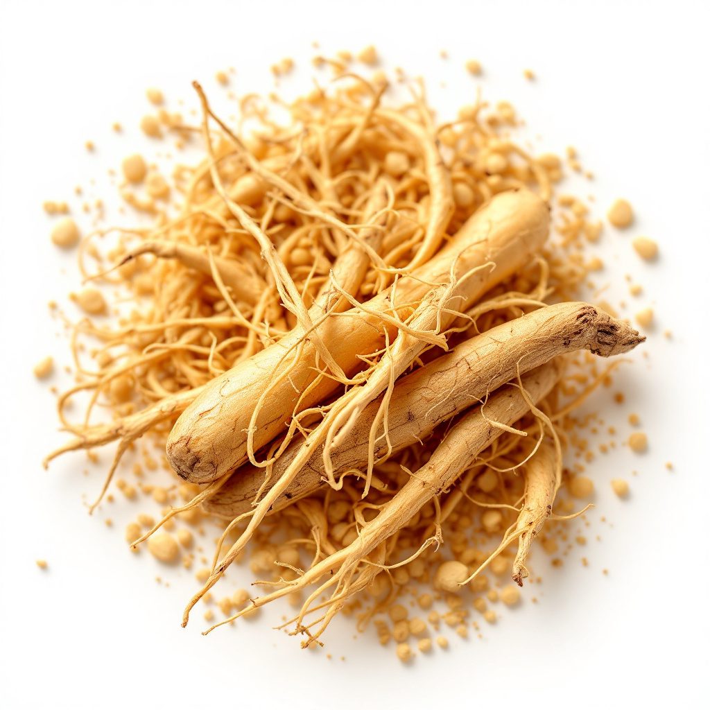 Ginseng raiz medicinal