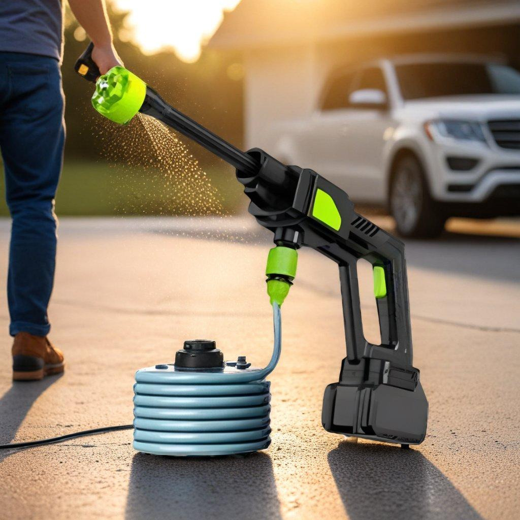 CORDLESS PRESSURE CAR CLEANER packshot