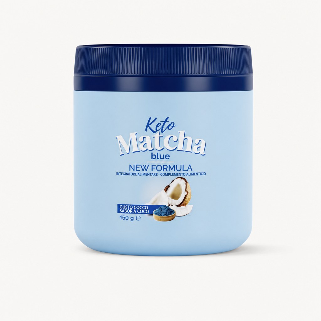 Keto - Matcha Blue – koktajl do codziennej rutyny