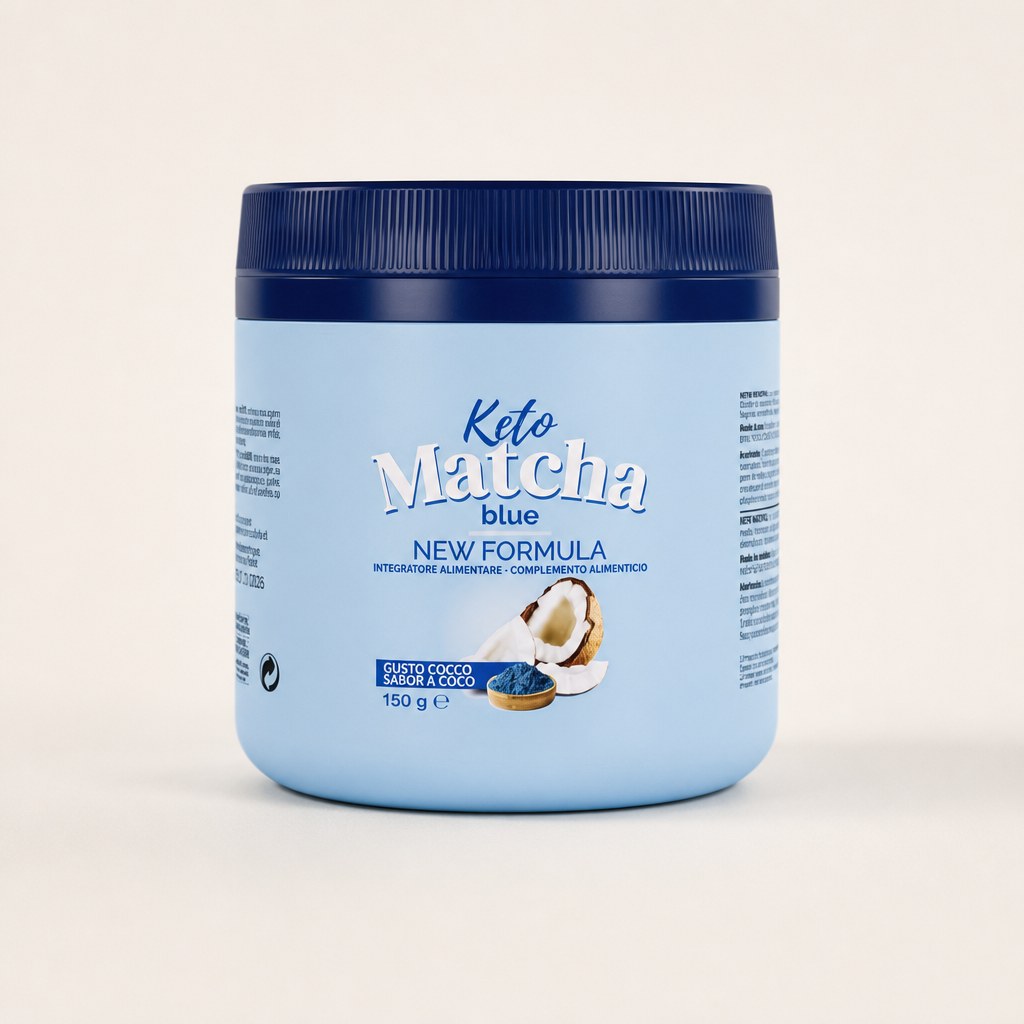 Keto - Matcha Blue – koktajl do codziennej rutyny