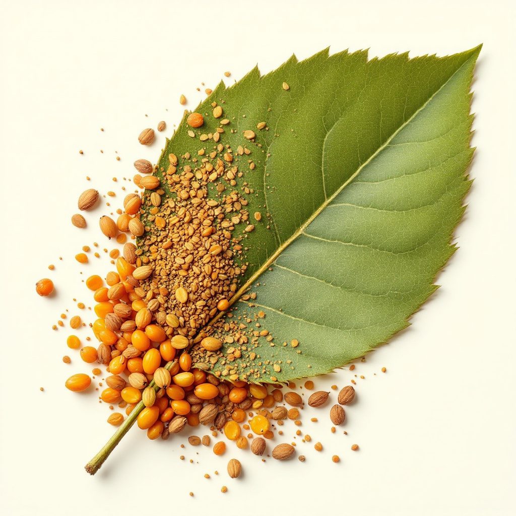 Vitamina C em pó cristalino