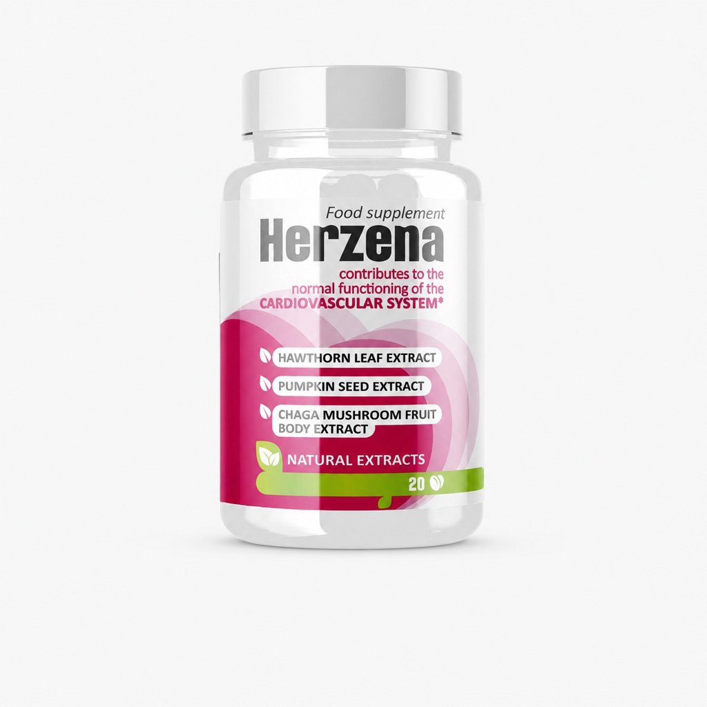 Herzena — cuidado diário em cápsulas para homens