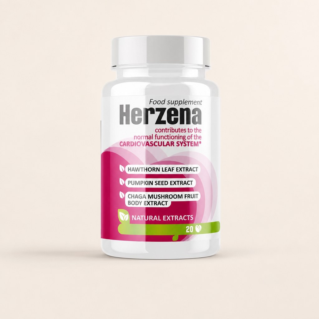 Herzena — cuidado diário em cápsulas para homens