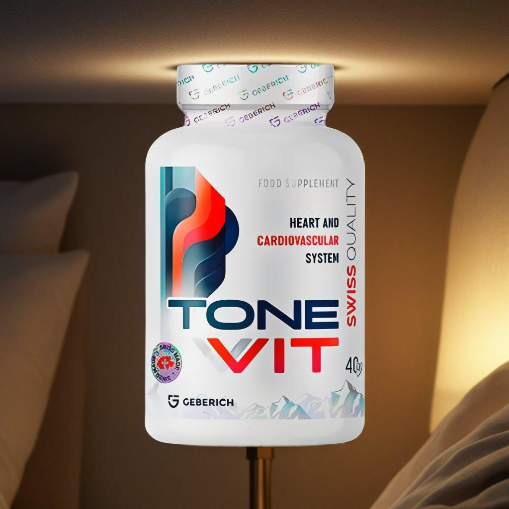 Tonevit öppnad förpackning med tabletter