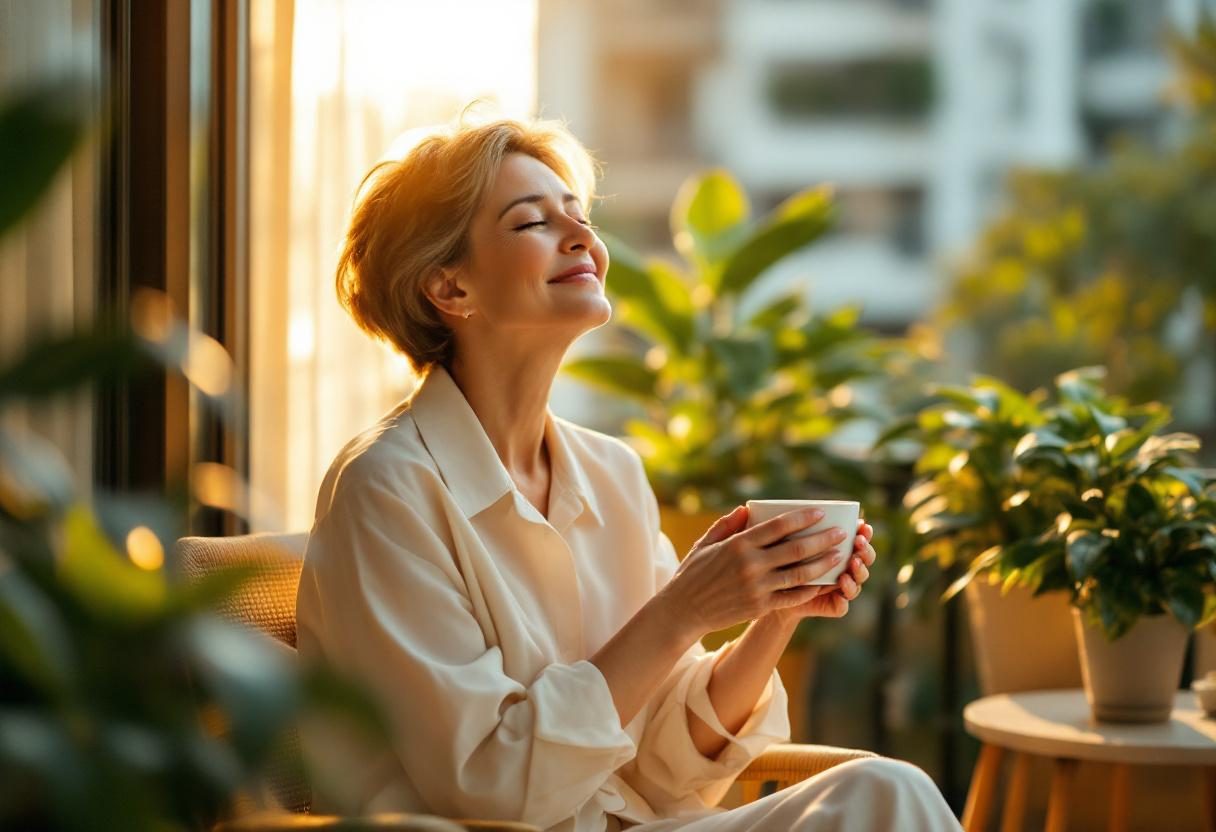 Wellness lifestyle with natural supplements and balanced nutrition