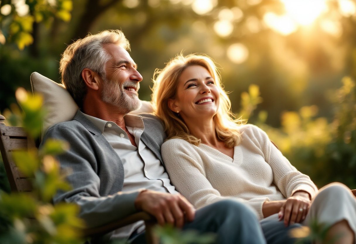 Relaxation supplement lifestyle scene
