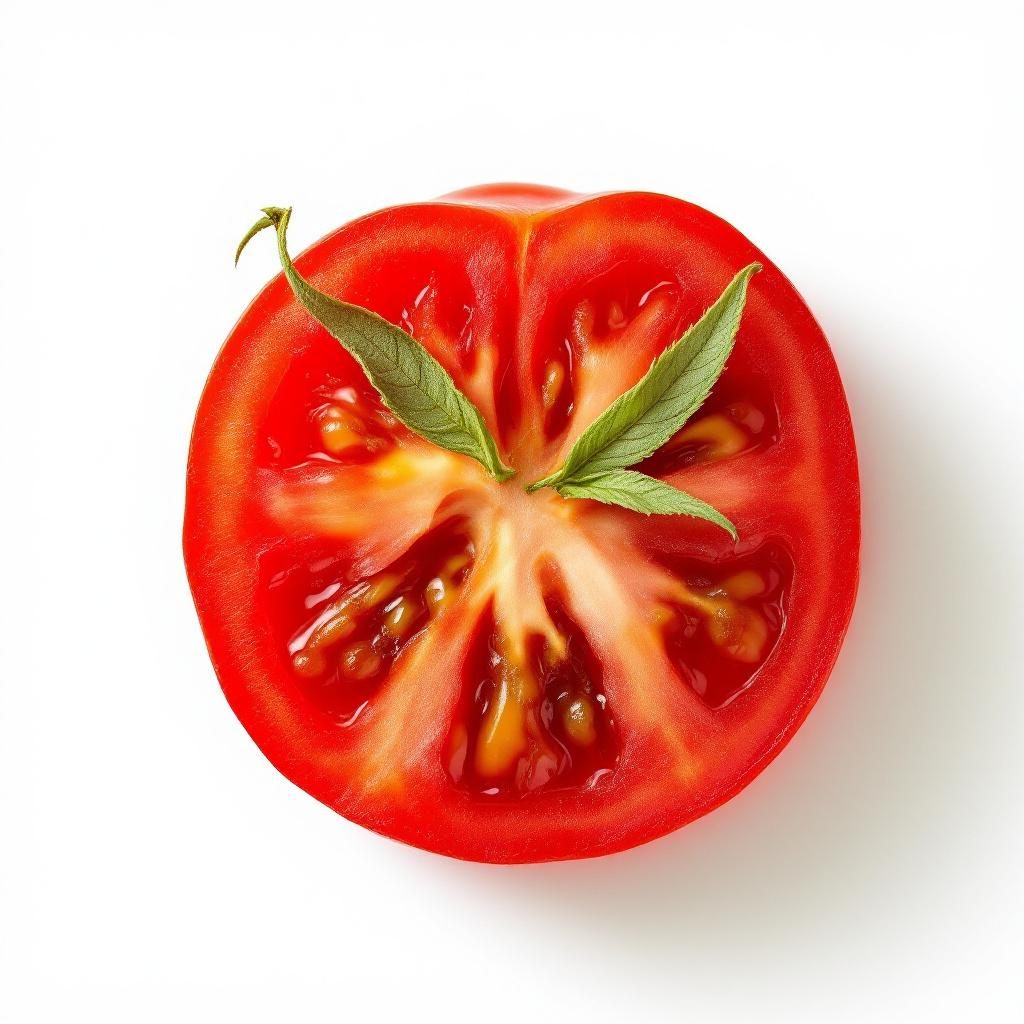 Licopeno natural de tomates maduros rojos