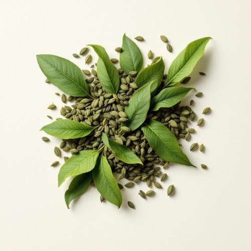 Green tea leaves and extract