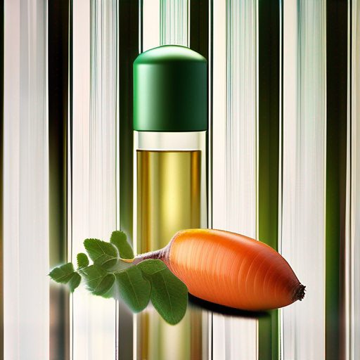 Capsule di vitamina A beta-carotene da fonti naturali
