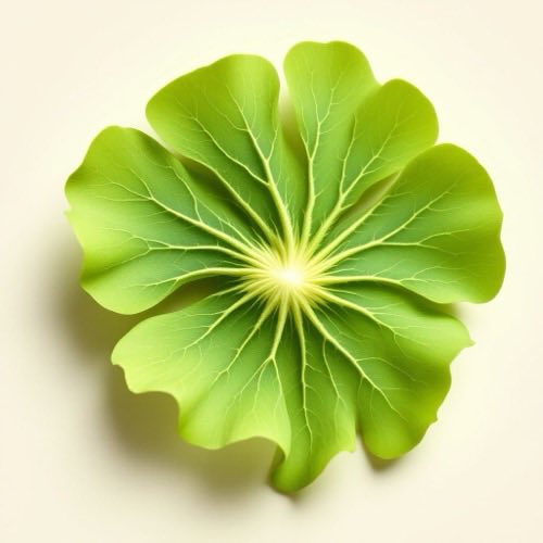 Ginkgo biloba leaf