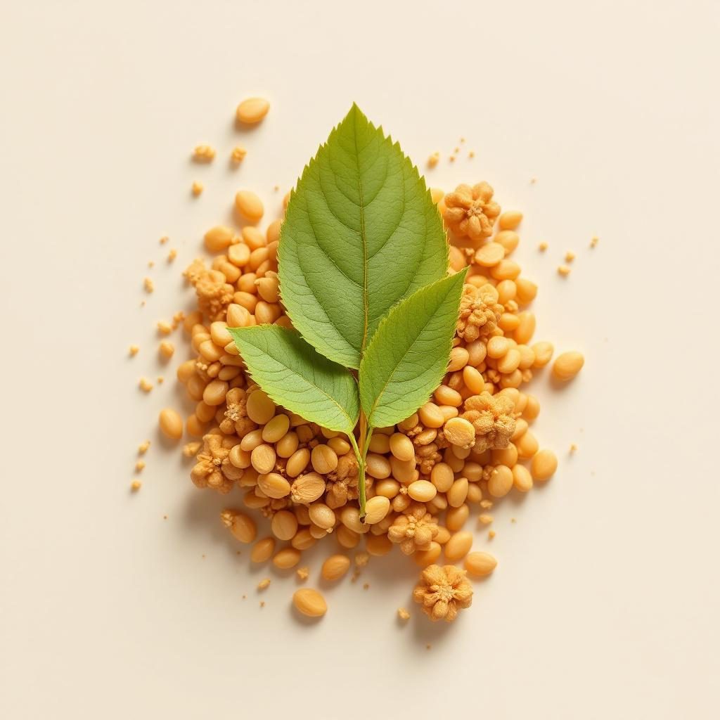 Ginseng korenina v naravni obliki