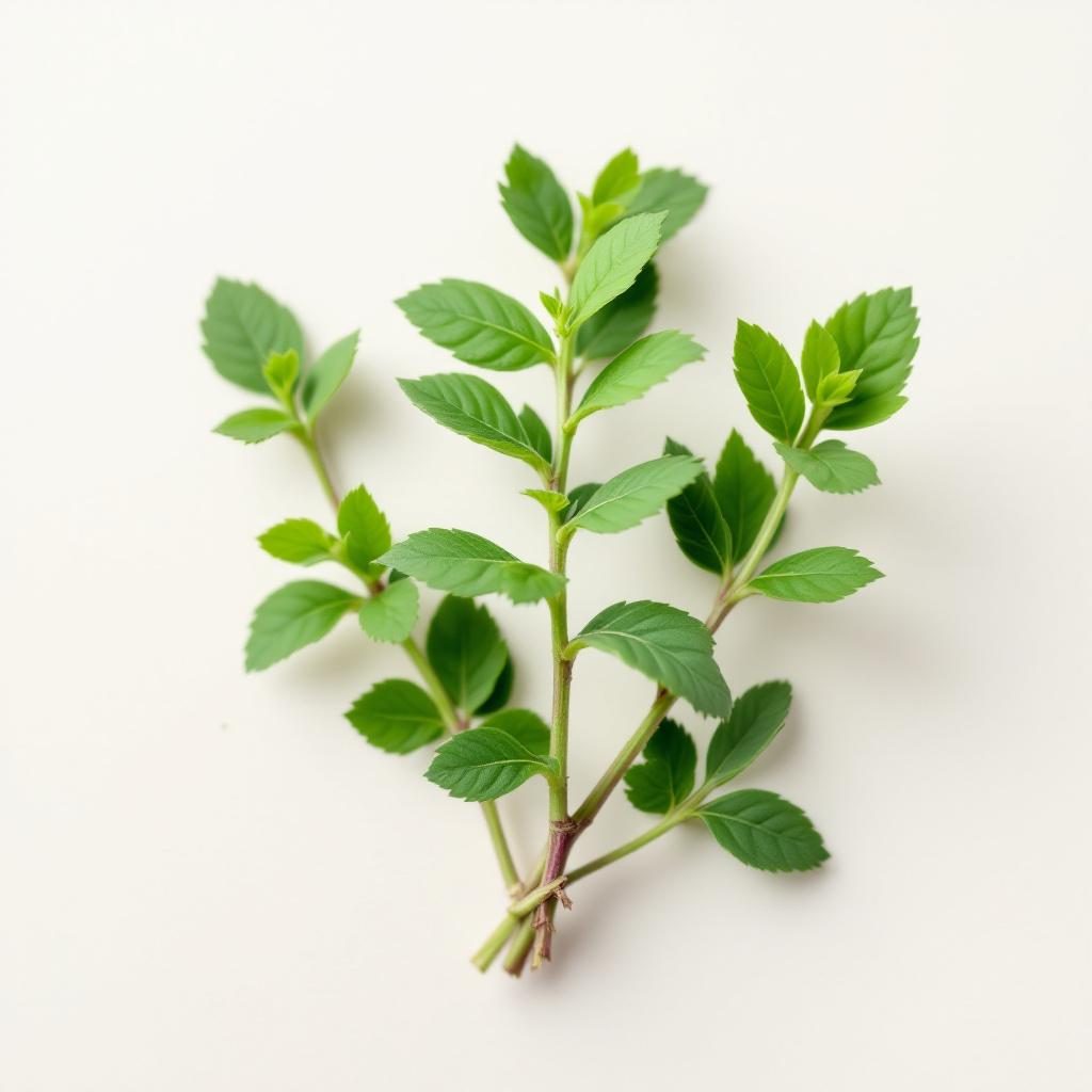 Oregano leaves fresh green herb