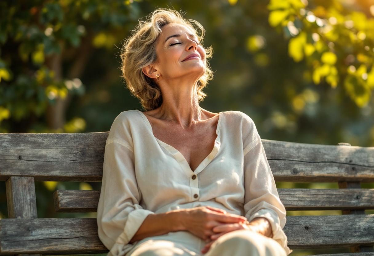 Natural wellness lifestyle with herbs and botanical ingredients